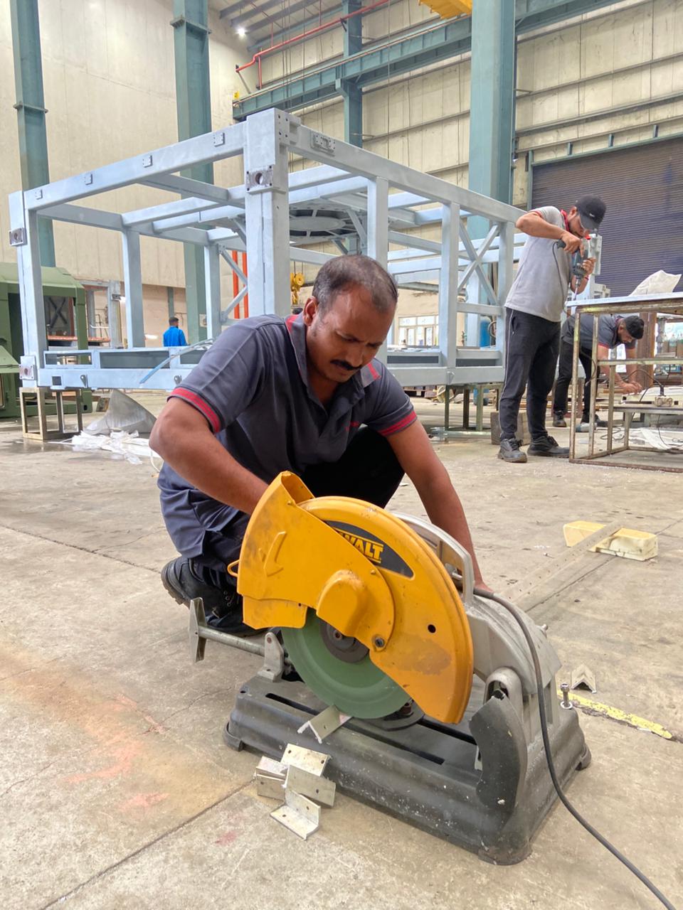 Precision engineering workshop at T.A. Engineering, Thane