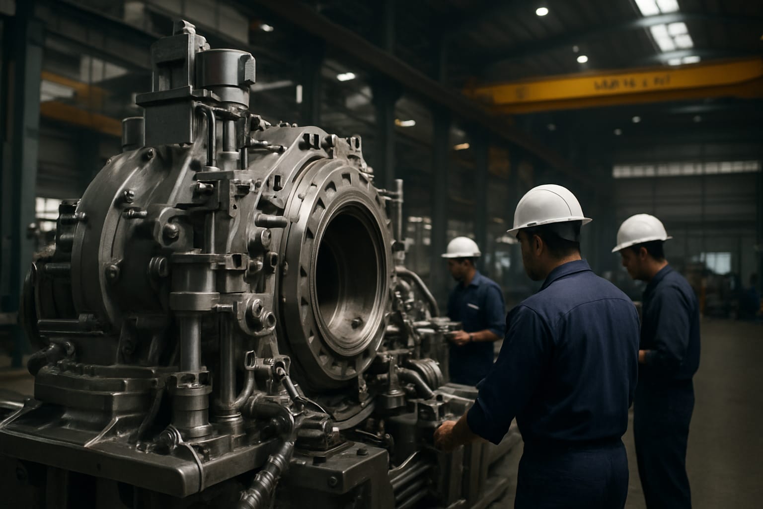 T.A. Engineering industrial facility with precision manufacturing equipment and defense systems assembly machinery