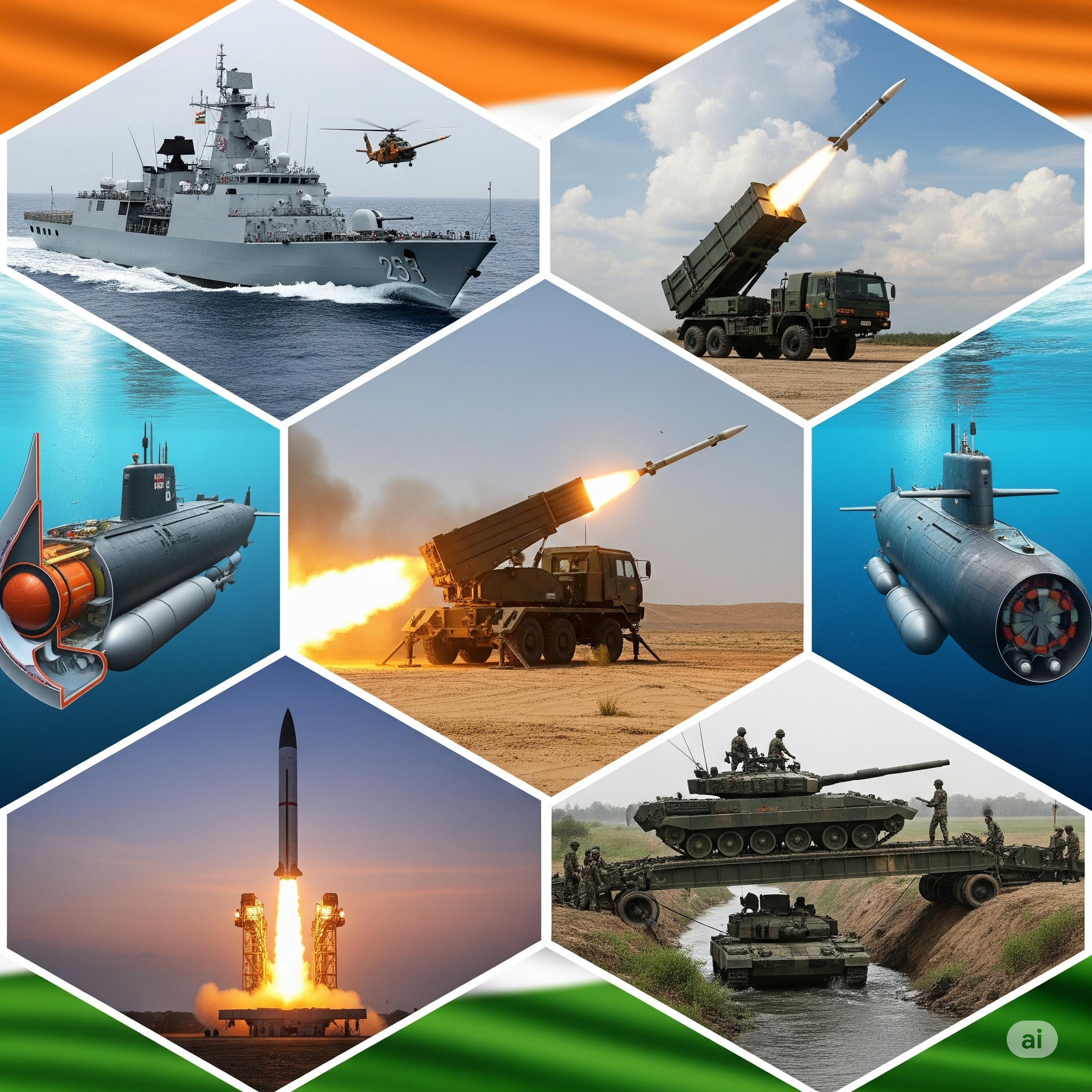 Abstract defense technology background